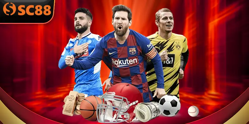 Thể thao SC88 đa dạng